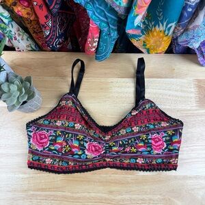 ✨ Spell Bralette ✨ Hotel Paradiso Jet Black✨ S